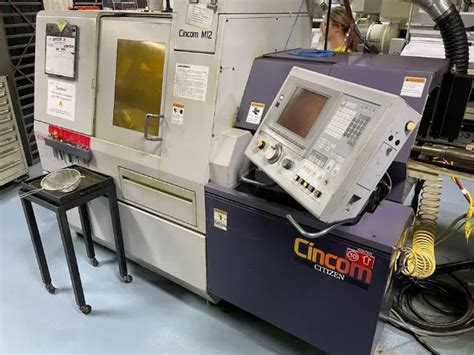 citizen-model-m12-cnc-machine|Used 1999 Citizen M12 603609 .